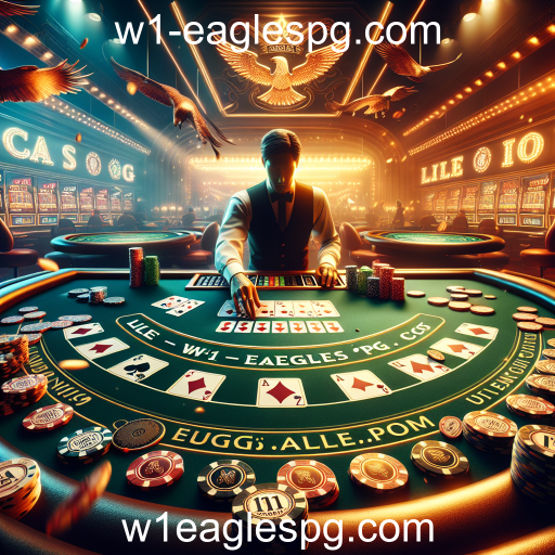 A Experiência de Cassino Ao Vivo em w1-eaglespg.com